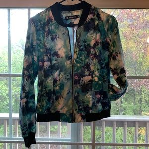 Allegra K womens size M bomber jacket